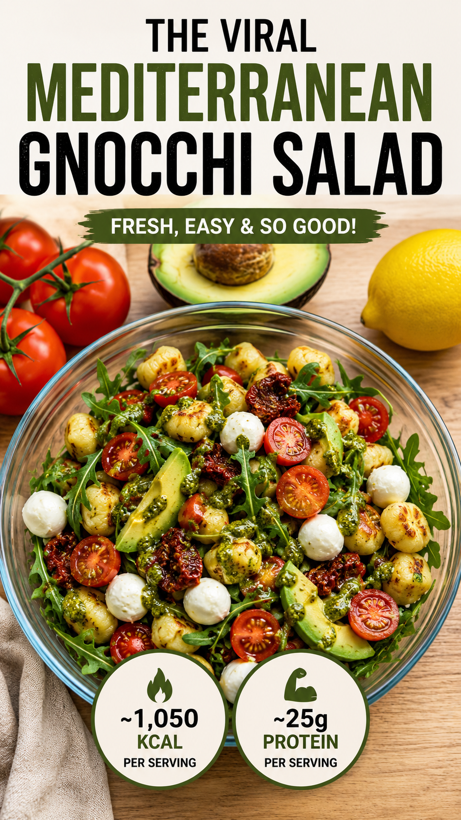 Mediterranean Gnocchi Salad