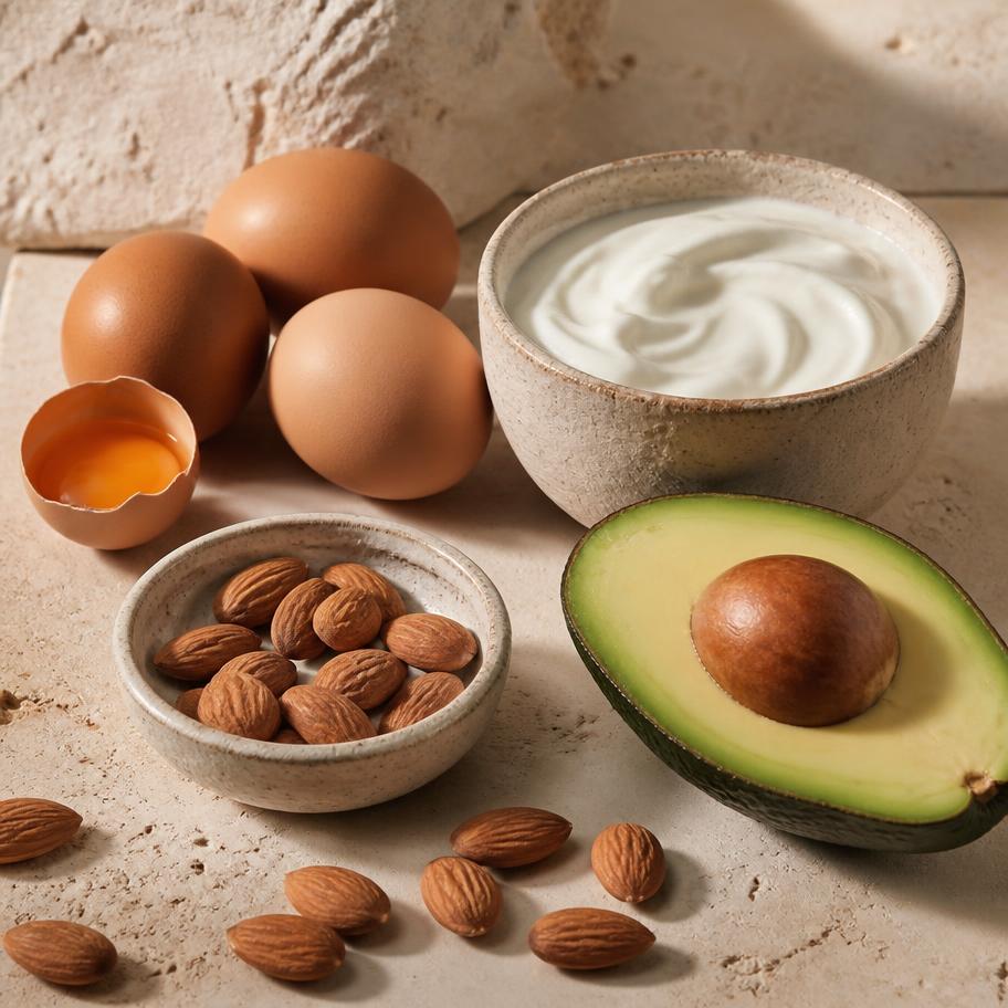 High-protein whole foods
